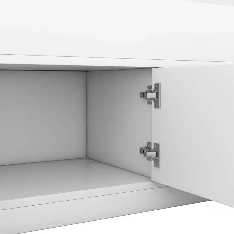 Cadre de lit plateforme simple capitaine avec bibliothèques de rangement, étagères, armoire et 4 tiroirs