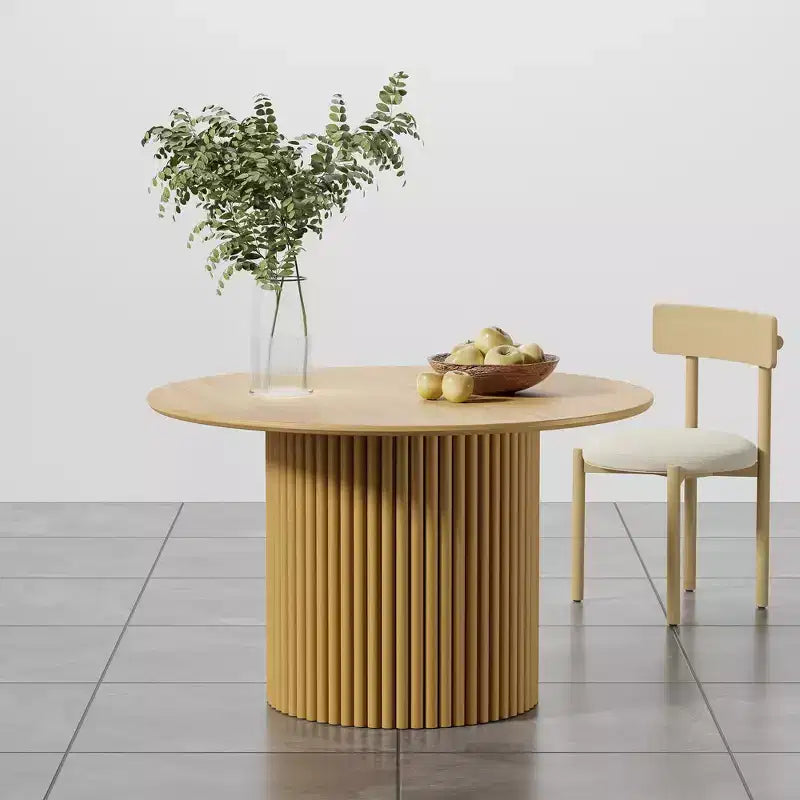 Table de salle à manger en bois massif
