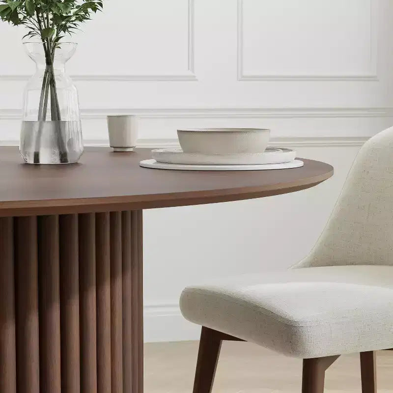 Table de salle à manger en bois massif