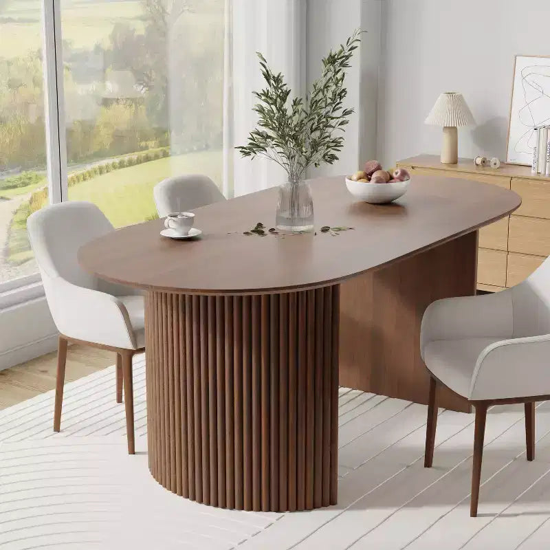 Table de salle à manger en bois massif