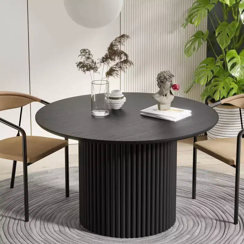 Table de salle à manger en bois massif