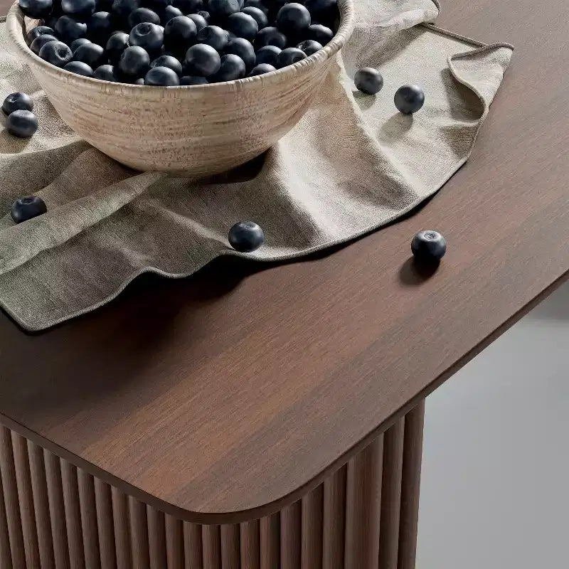Table de salle à manger en bois massif