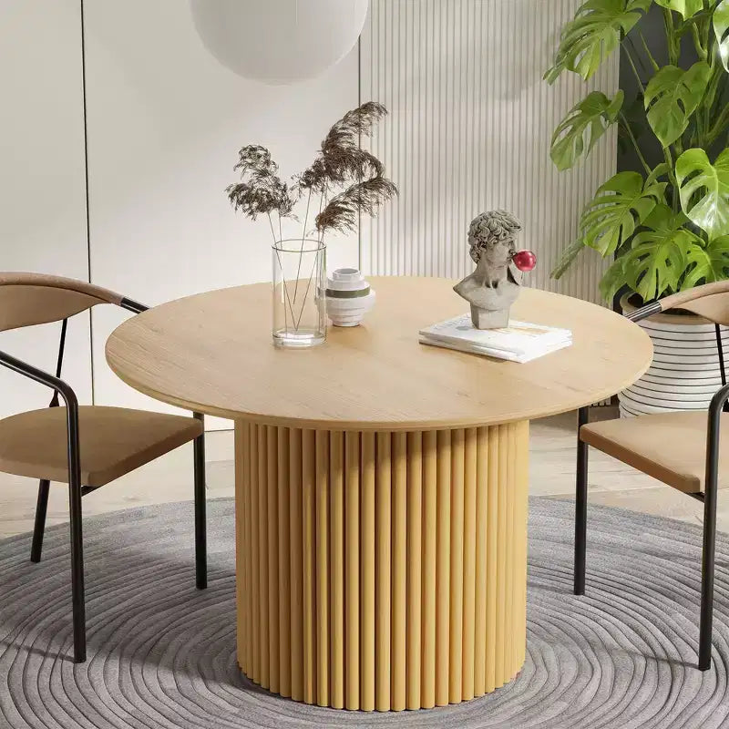 Table de salle à manger en bois massif