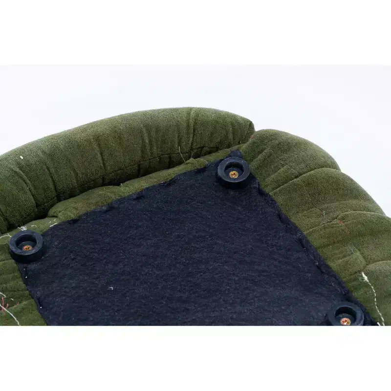 Poufs Repose-pieds Ottomans de 19 po, Tabourets de Maquillage en Chenille Motif Nœud pour Salon, Chambre à Coucher