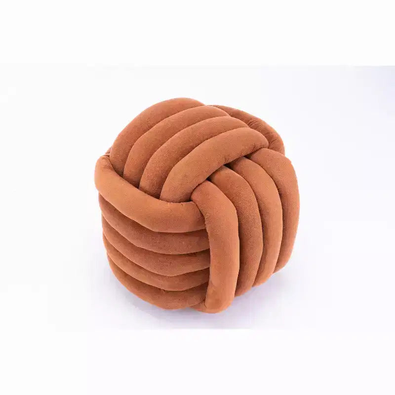 Poufs Repose-pieds Ottomans de 19 po, Tabourets de Maquillage en Chenille Motif Nœud pour Salon, Chambre à Coucher