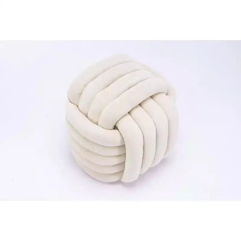 Poufs Repose-pieds Ottomans de 19 po, Tabourets de Maquillage en Chenille Motif Nœud pour Salon, Chambre à Coucher