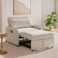 Christopher Knight Home Avalon 3-in-1 Convertible Sleeper Sofa with Adjustable Backrest and Storage Pockets
