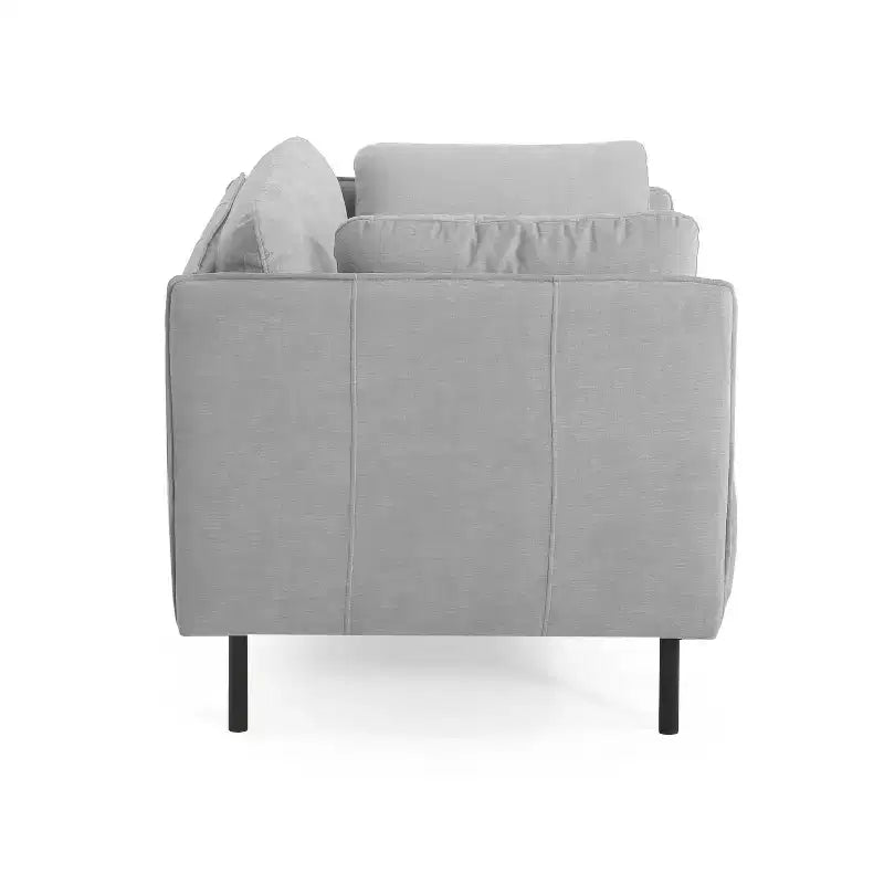 Fauteuil de salon vintage en cuir PU 39,17W avec structure en bois massif et pieds en acier