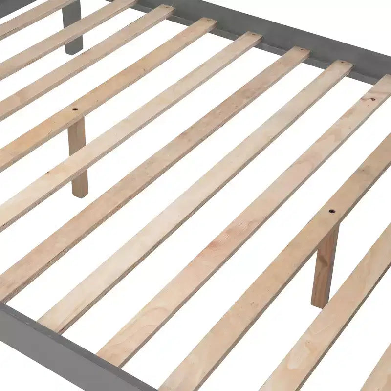 Lit superposé jumeau sur grand avec escalier, tiroir, rangement et barrière de sécurité