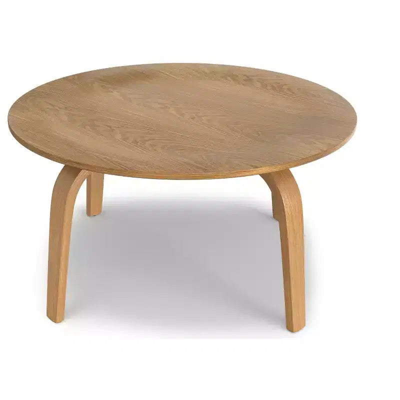 Willie 34 inch Wide Round Contemporary Coffee Table