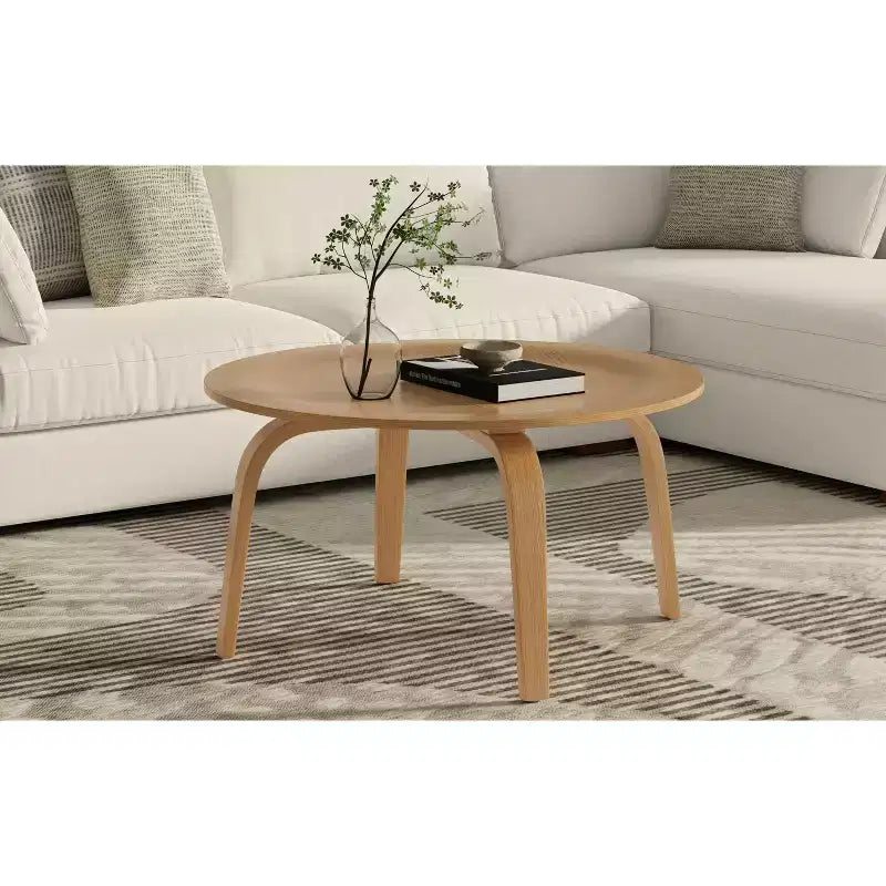 Table basse contemporaine ronde
