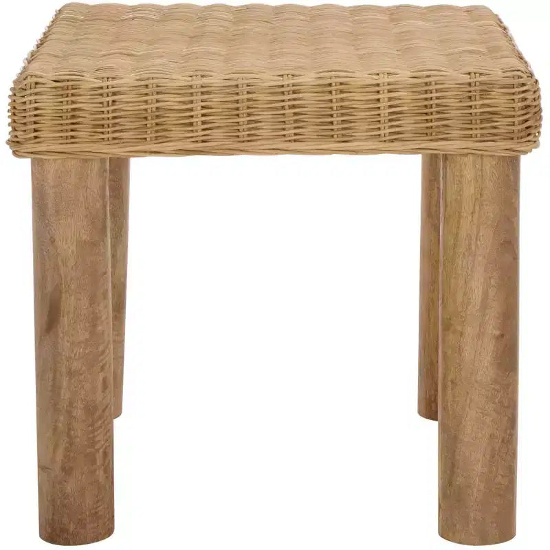 Shazza Weaved Accent Table - ACC6510 - Natural - Safavieh