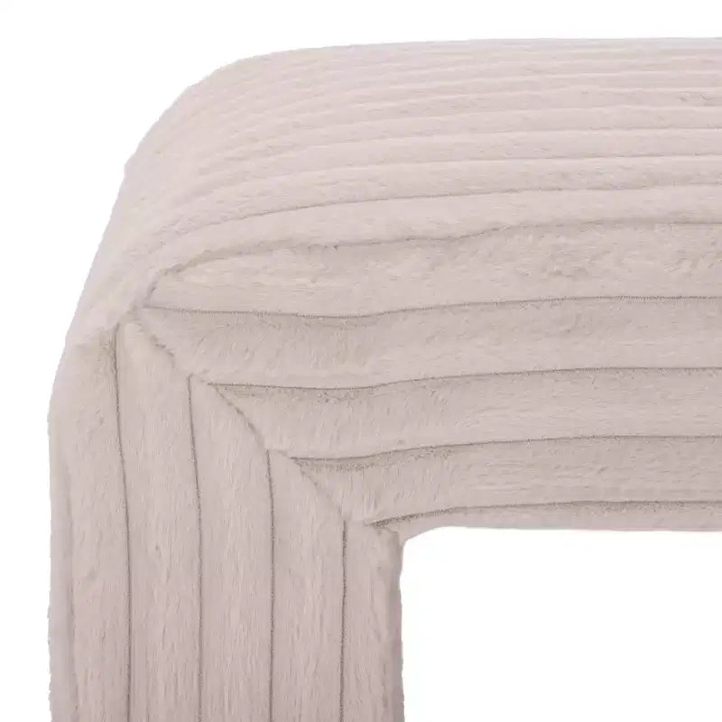 Banc rembourré, sièges intérieurs modernes en bois