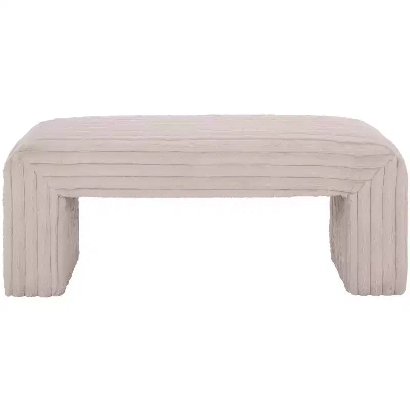 Banc rembourré, sièges intérieurs modernes en bois
