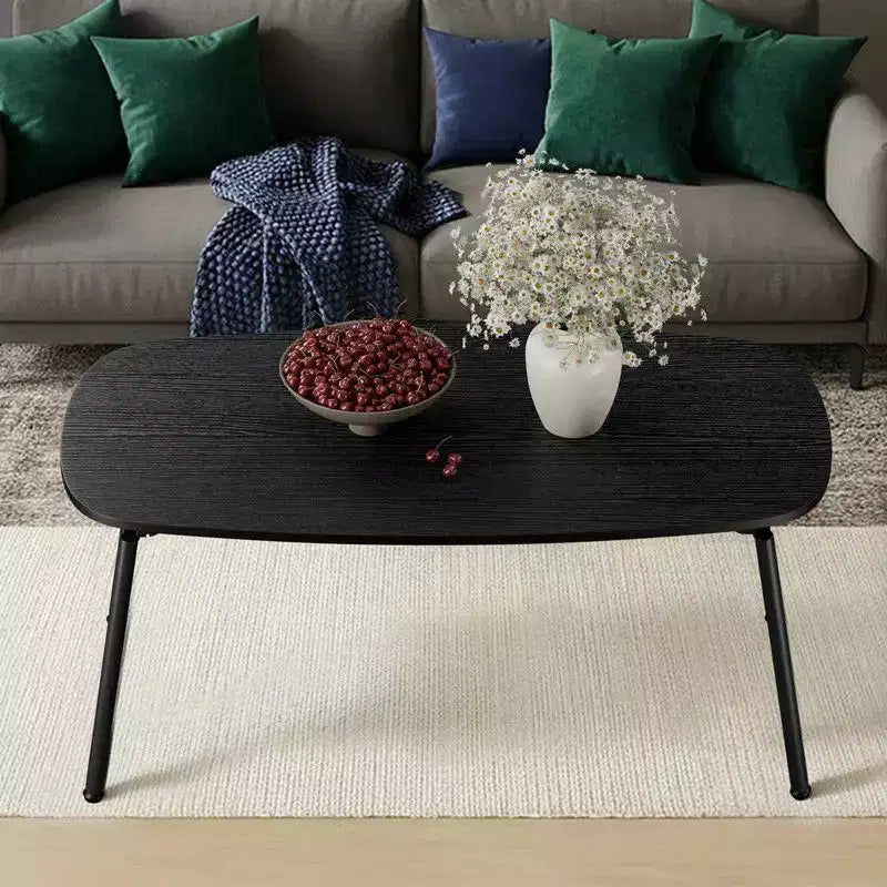 Karl Home Foldable Coffee Table Side Table with no Storage for living room