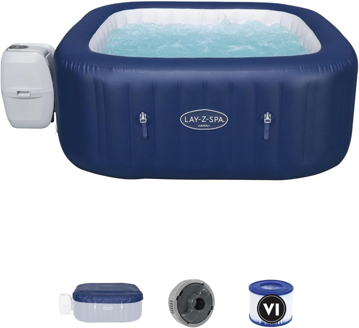 Spa gonflable rond BESTWAY Lay-Z-Spa® Miami Airjet™ 2 - 4 personnes