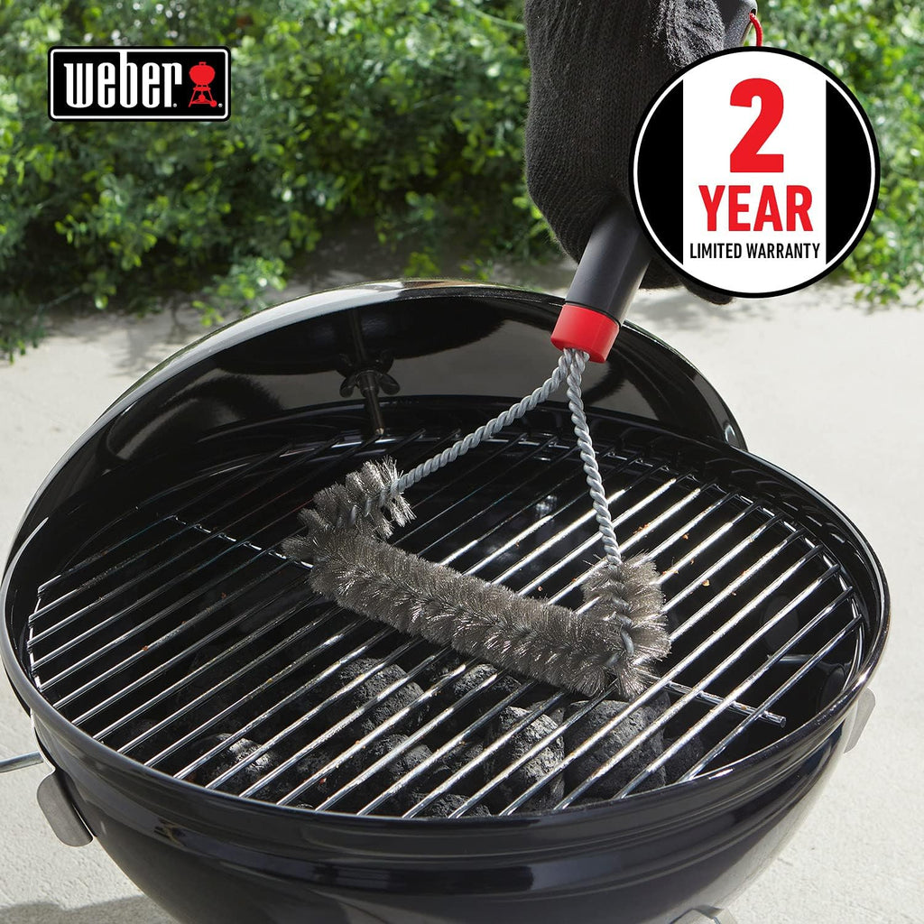 Weber Q1400 Barbecue électrique, surface de cuisson 43 x 32 cm, nomade, grille en fonte émaillée divisée en 2 parties, couvercle et cuve en fonte d...