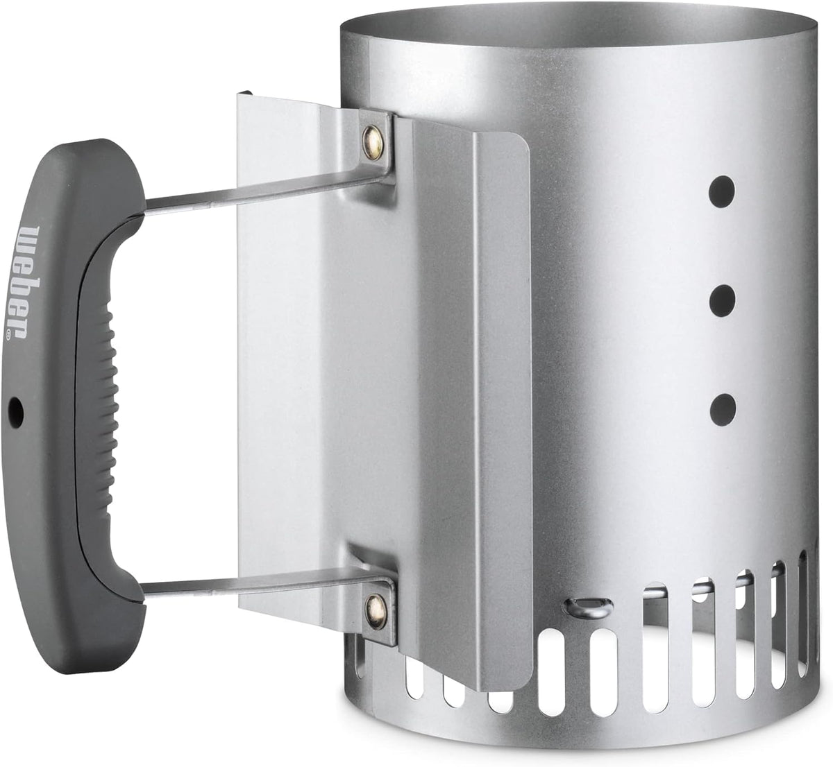 Weber Classic Kettle barbecue au charbon de bois, surface de cuisson Ø 57cm, barbecue avec couvercle et cuve en acier emaillé, thermomètre intégré...